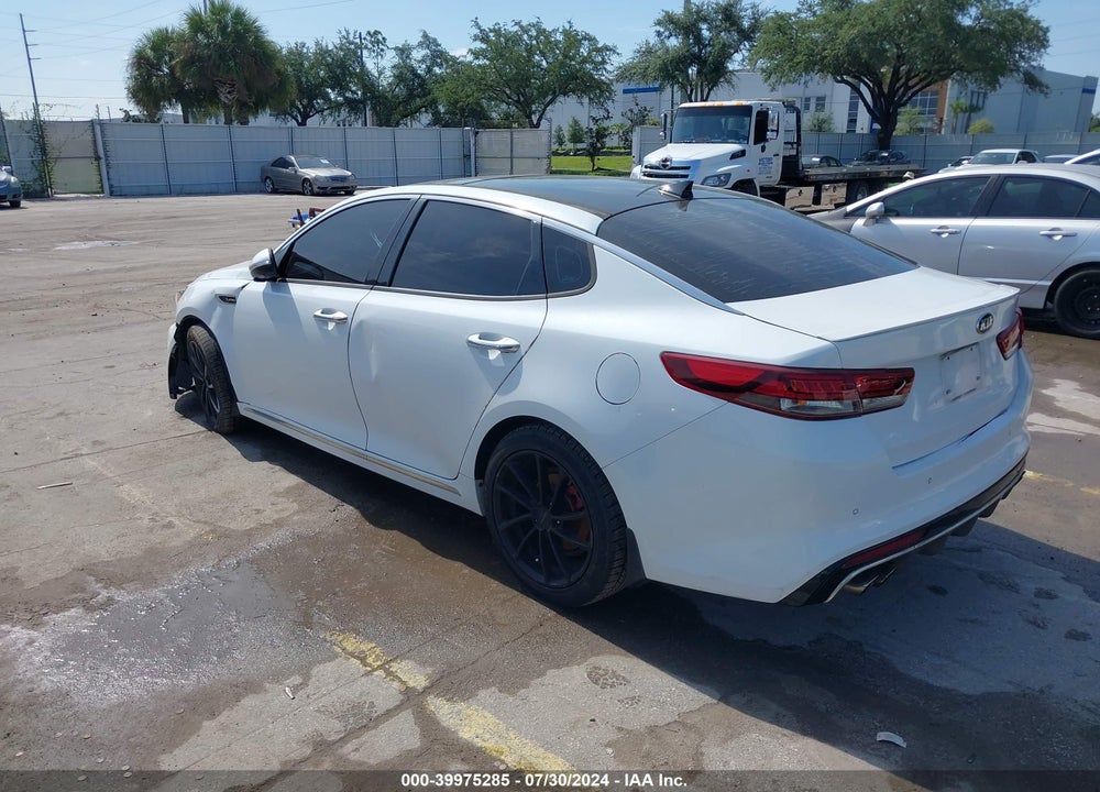 2016 KIA OPTIMA SXL TURBO VIN: 5XXGV4L25GG115979