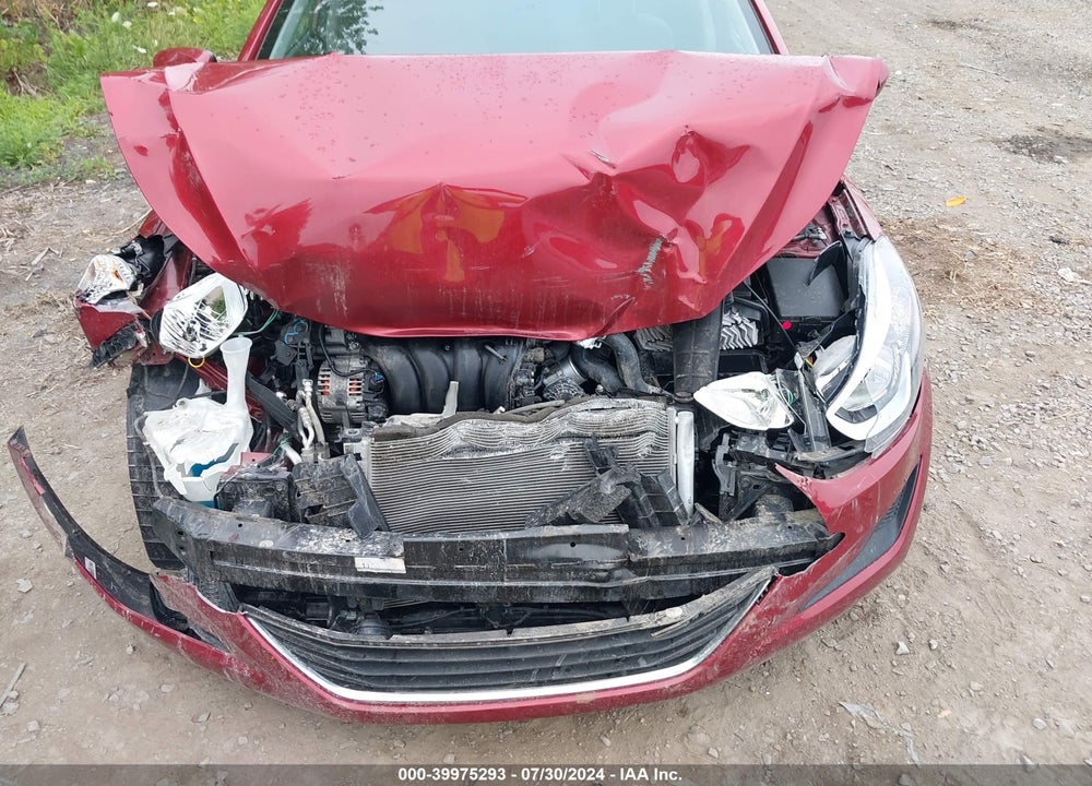 2016 HYUNDAI ELANTRA SE VIN: 5NPDH4AE4GH720507
