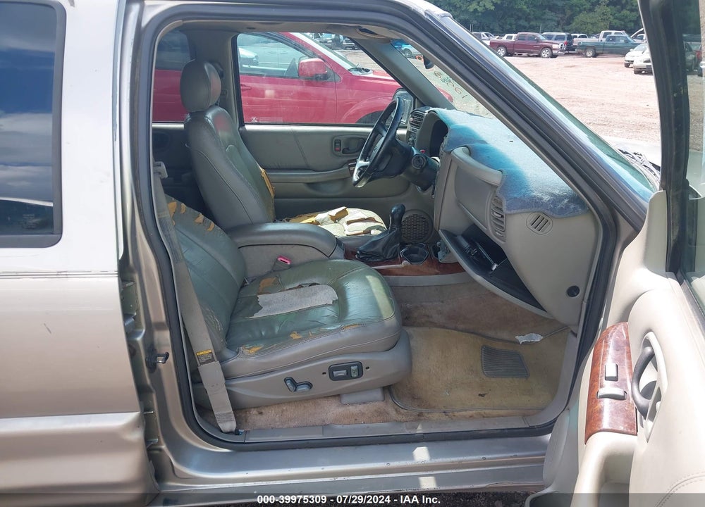 2000 OLDSMOBILE BRAVADA VIN: 1GHDT13W0Y2125220