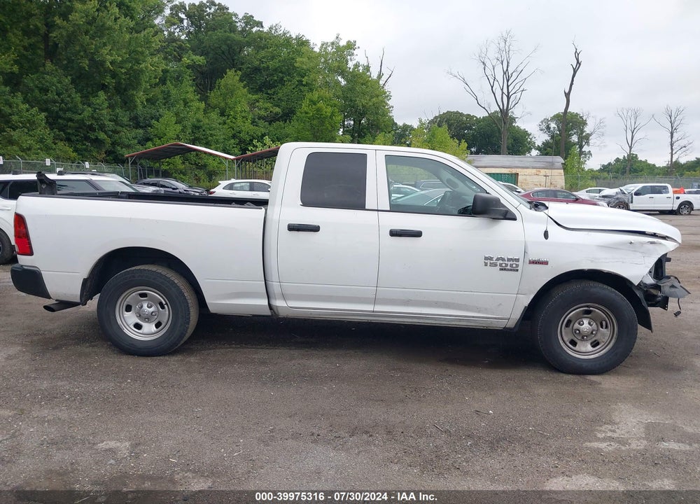 2019 RAM 1500 CLASSIC TRADESMAN QUAD CAB 4X2 6'4 BOX VIN: 1C6RR6FT2KS593974