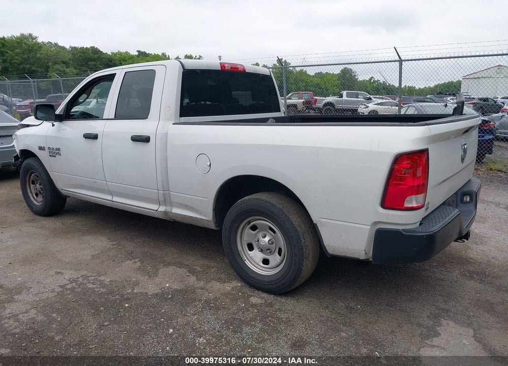 2019 RAM 1500 CLASSIC TRADESMAN QUAD CAB 4X2 6'4 BOX VIN: 1C6RR6FT2KS593974