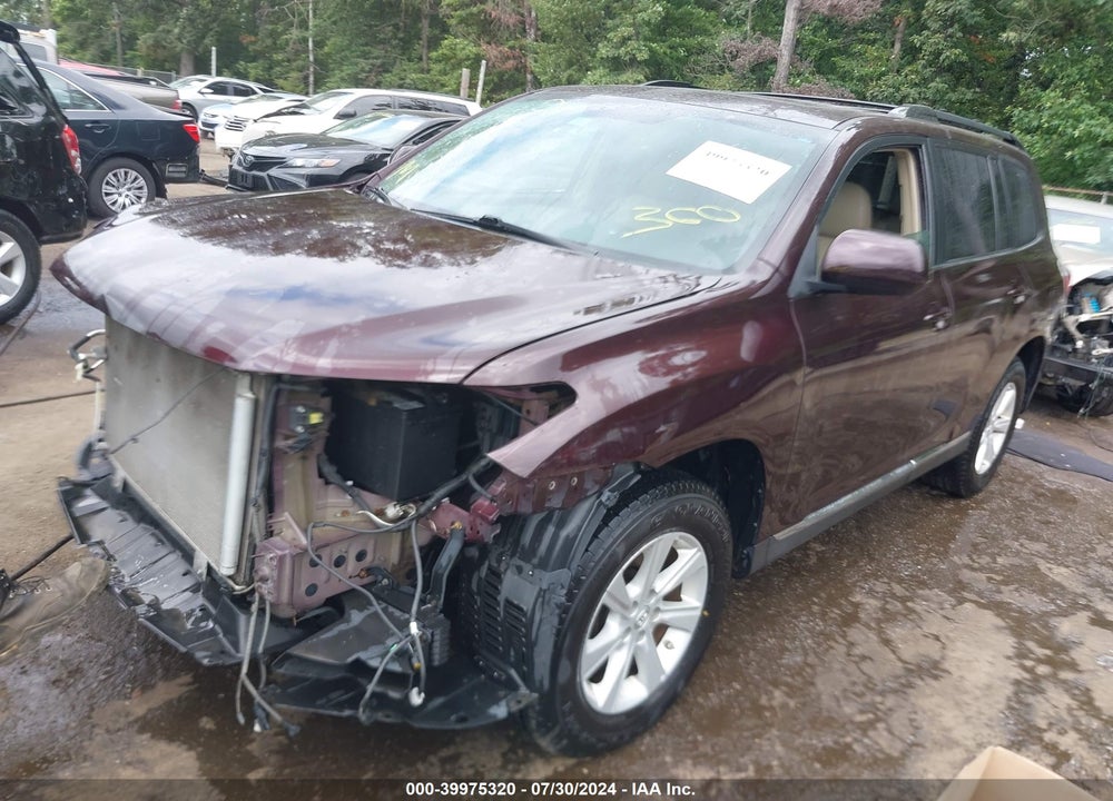 2013 TOYOTA HIGHLANDER SE V6 VIN: 5TDBK3EH6DS189467