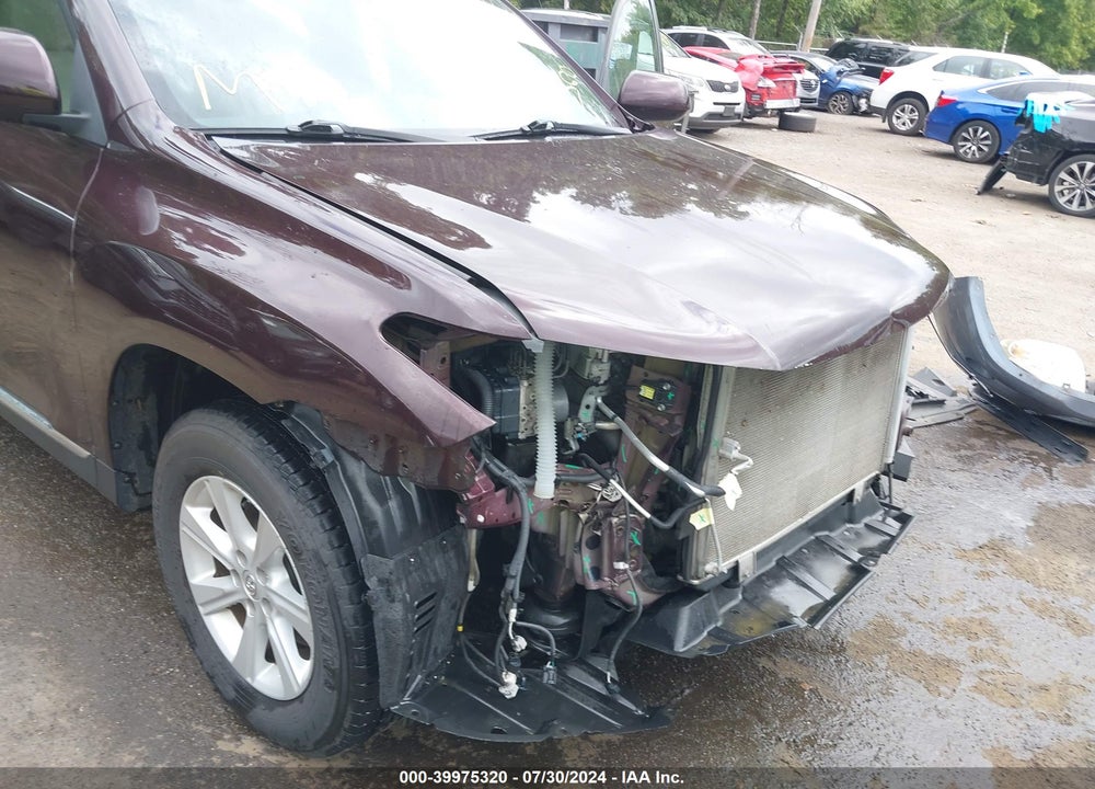 2013 TOYOTA HIGHLANDER SE V6 VIN: 5TDBK3EH6DS189467