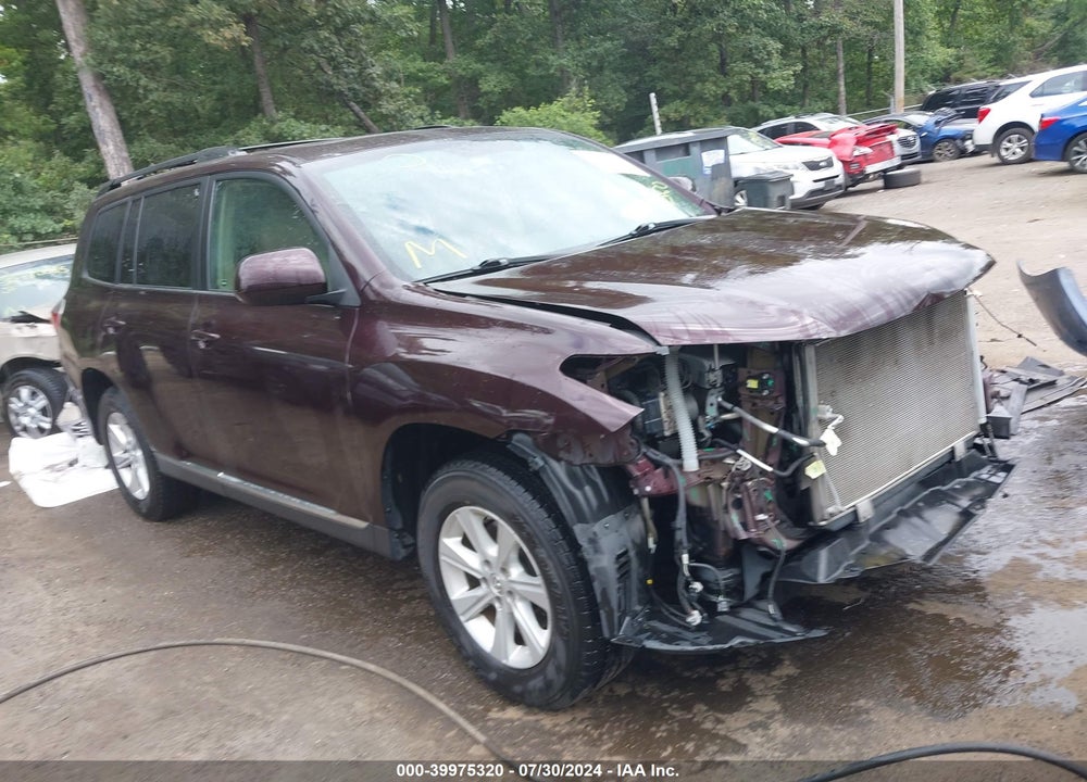 2013 TOYOTA HIGHLANDER SE V6 VIN: 5TDBK3EH6DS189467