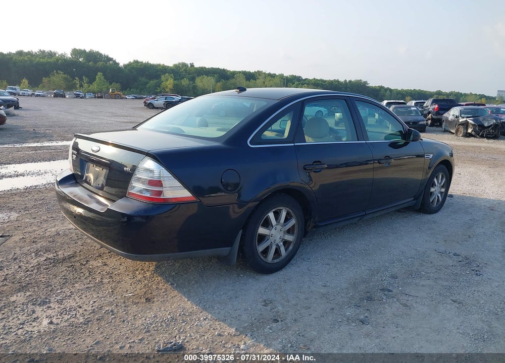 2008 FORD TAURUS SEL VIN: 1FAHP24W68G167576
