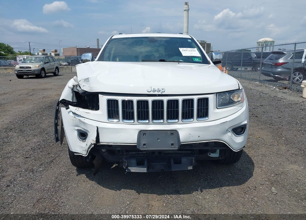 2016 JEEP GRAND CHEROKEE LIMITED VIN: 1C4RJFBG7GC399483