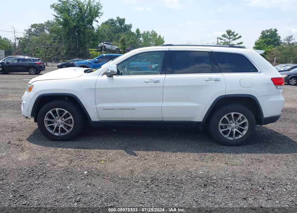 2016 JEEP GRAND CHEROKEE LIMITED VIN: 1C4RJFBG7GC399483