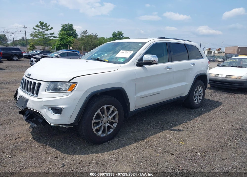 2016 JEEP GRAND CHEROKEE LIMITED VIN: 1C4RJFBG7GC399483