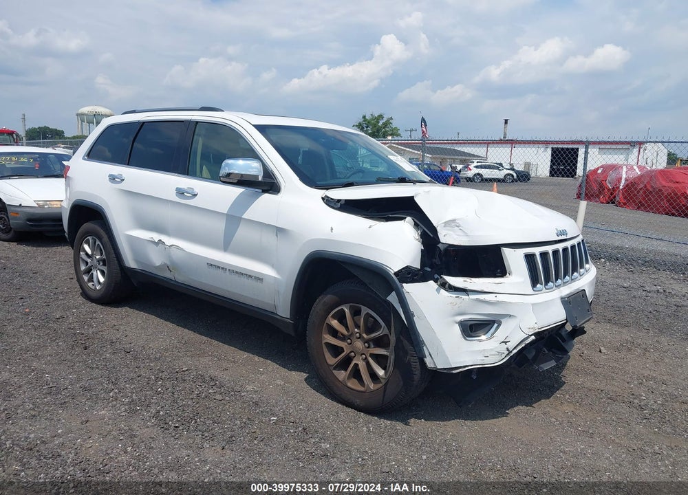 2016 JEEP GRAND CHEROKEE LIMITED VIN: 1C4RJFBG7GC399483
