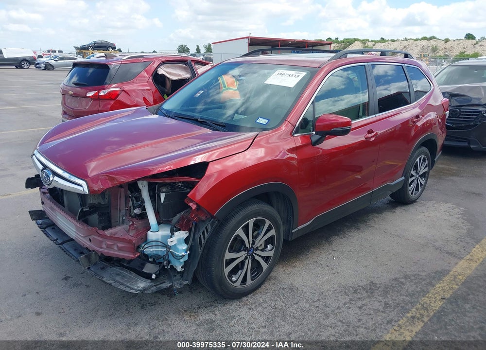 2021 SUBARU FORESTER LIMITED VIN: JF2SKAUC3MH465488