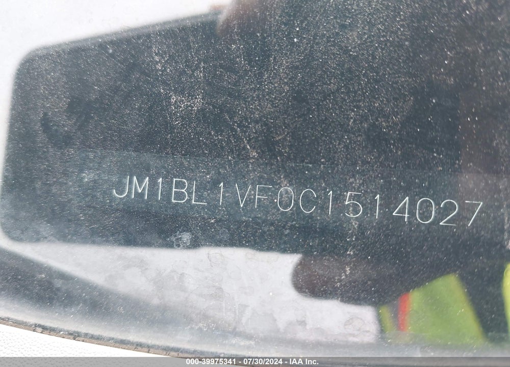 2012 MAZDA 3 I TOURING VIN: JM1BL1VF0C1514027
