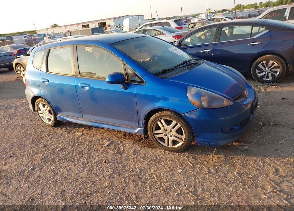 2008 HONDA FIT SPORT VIN: JHMGD38658S035564