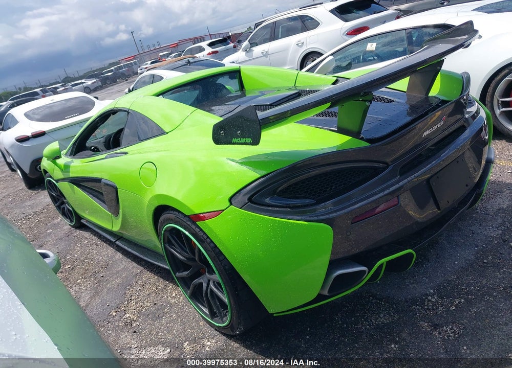 2018 MCLAREN 570S VIN: SBM13FAA5JW005190