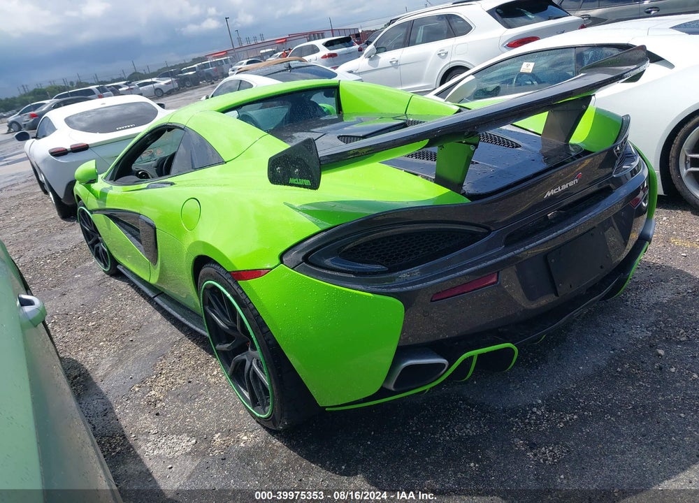 2018 MCLAREN 570S VIN: SBM13FAA5JW005190