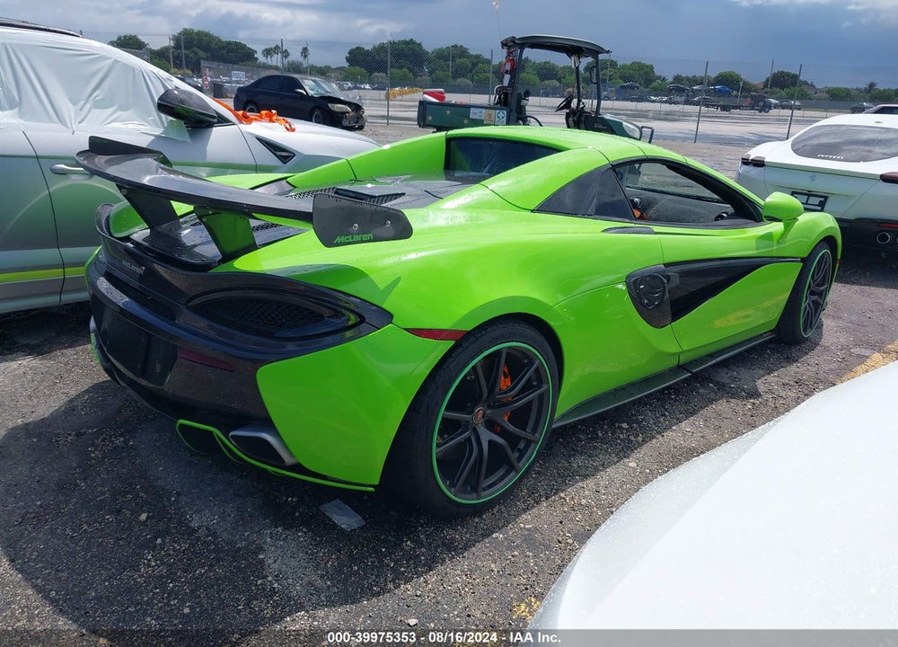 2018 MCLAREN 570S VIN: SBM13FAA5JW005190