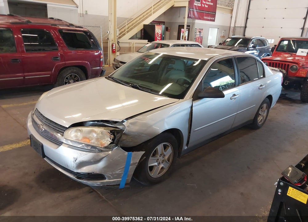 2005 CHEVROLET MALIBU LS VIN: 1G1ZT54895F223324