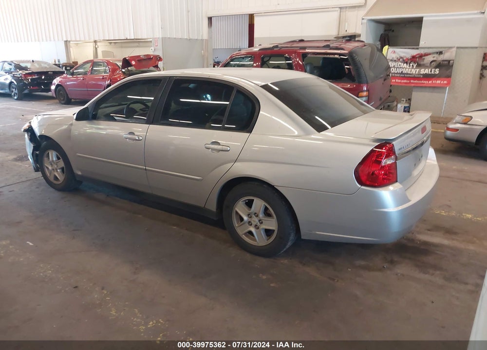 2005 CHEVROLET MALIBU LS VIN: 1G1ZT54895F223324