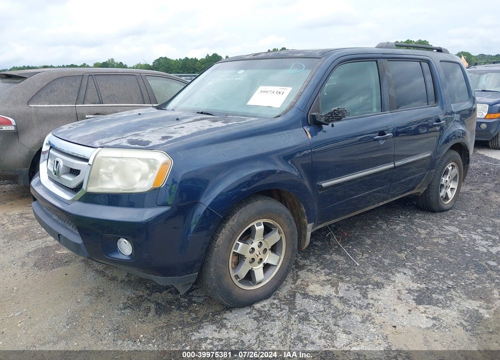 2010 HONDA PILOT TOURING VIN: 5FNYF4H95AB001742