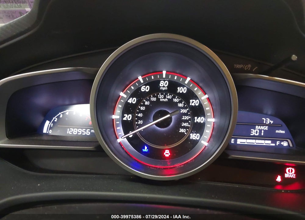 2014 MAZDA 3 I TOURING VIN: JM1BM1L74E1205186