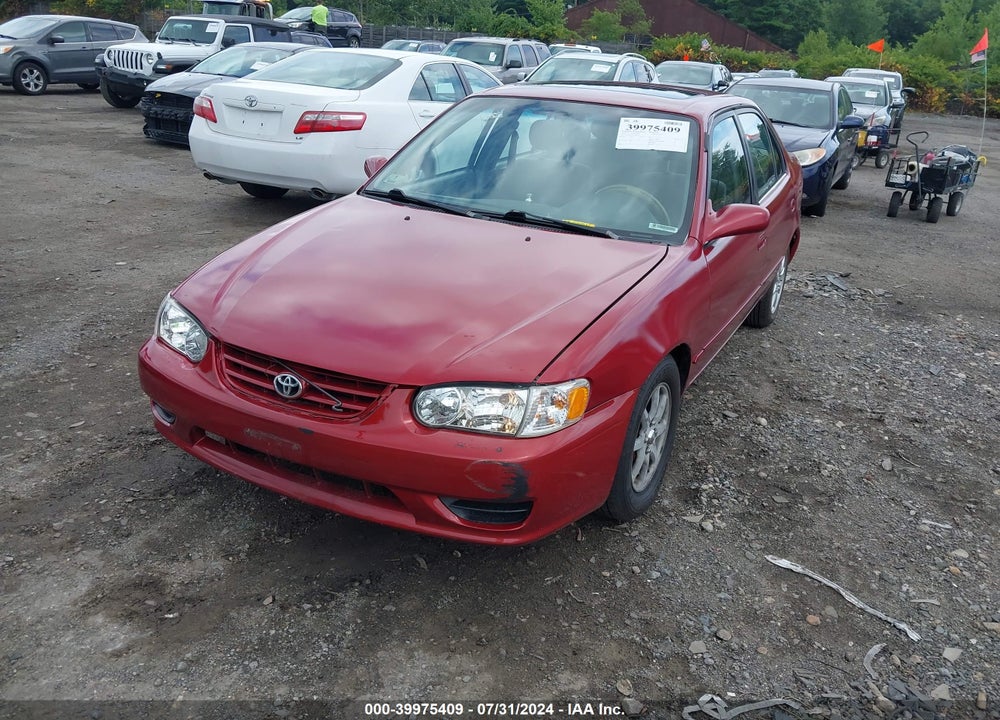 2002 TOYOTA COROLLA LE VIN: 2T1BR12E12C585077
