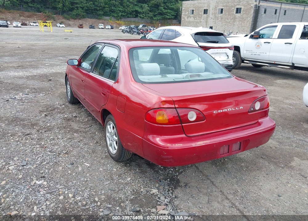 2002 TOYOTA COROLLA LE VIN: 2T1BR12E12C585077