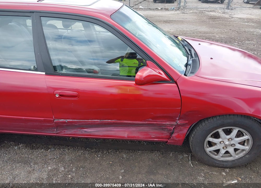 2002 TOYOTA COROLLA LE VIN: 2T1BR12E12C585077