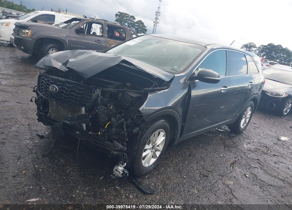 2020 KIA SORENTO 3.3L LX VIN: 5XYPG4A50LG615643