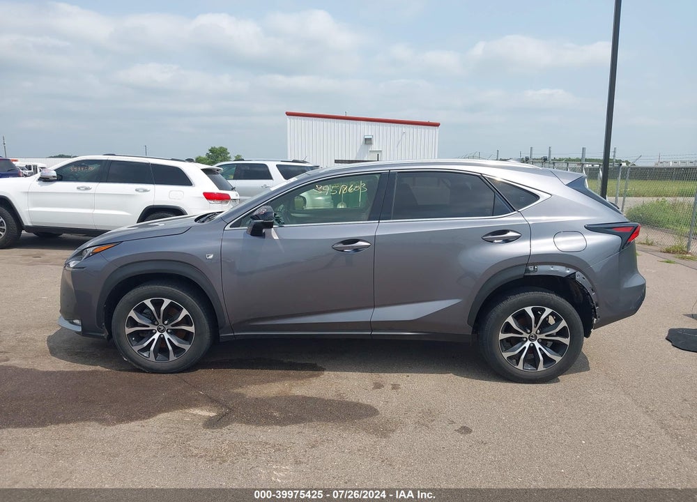 2015 LEXUS NX 200T F SPORT VIN: JTJBARBZ3F2028682