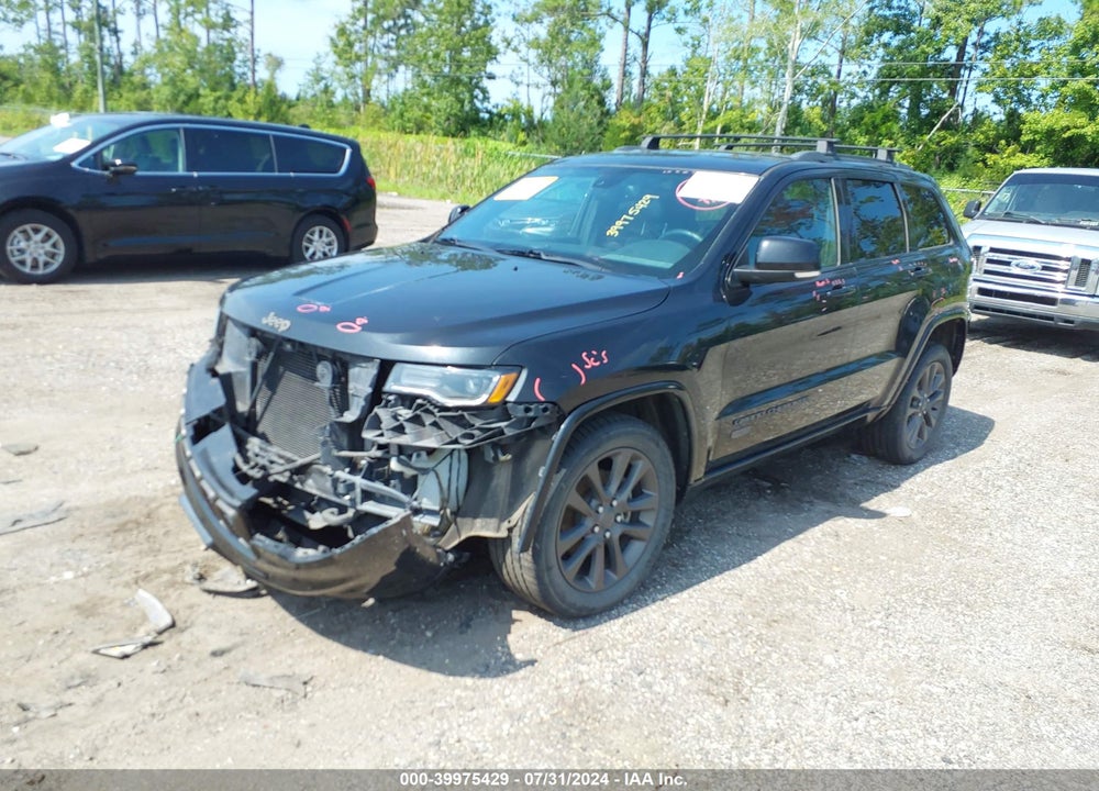2016 JEEP GRAND CHEROKEE LIMITED 75TH ANNIVERSARY VIN: 1C4RJFBG0GC349881
