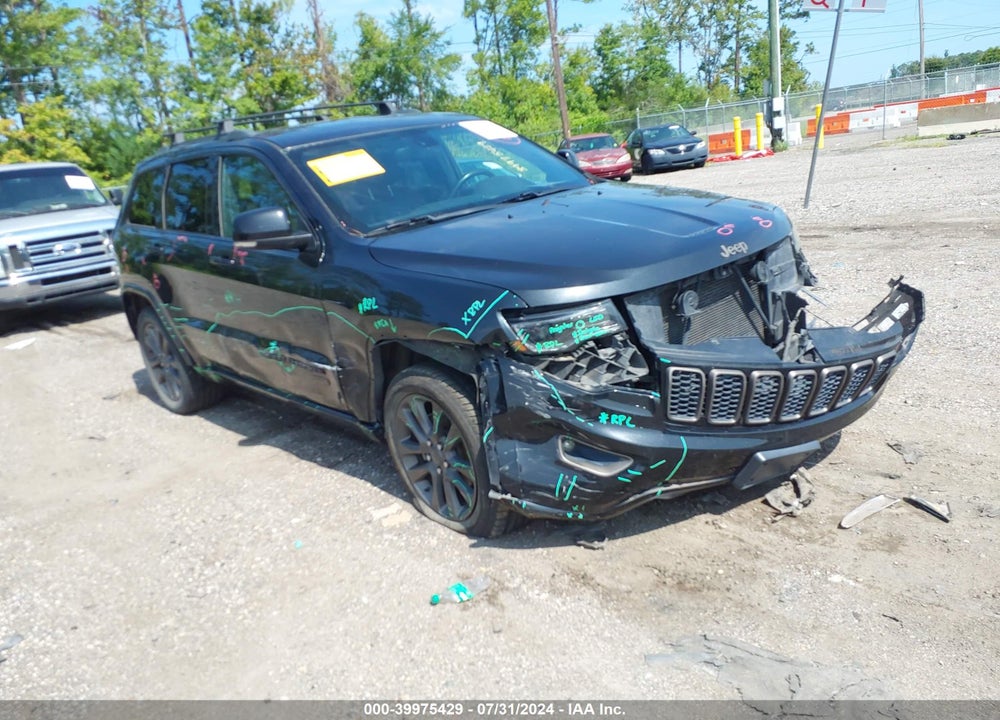 2016 JEEP GRAND CHEROKEE LIMITED 75TH ANNIVERSARY VIN: 1C4RJFBG0GC349881