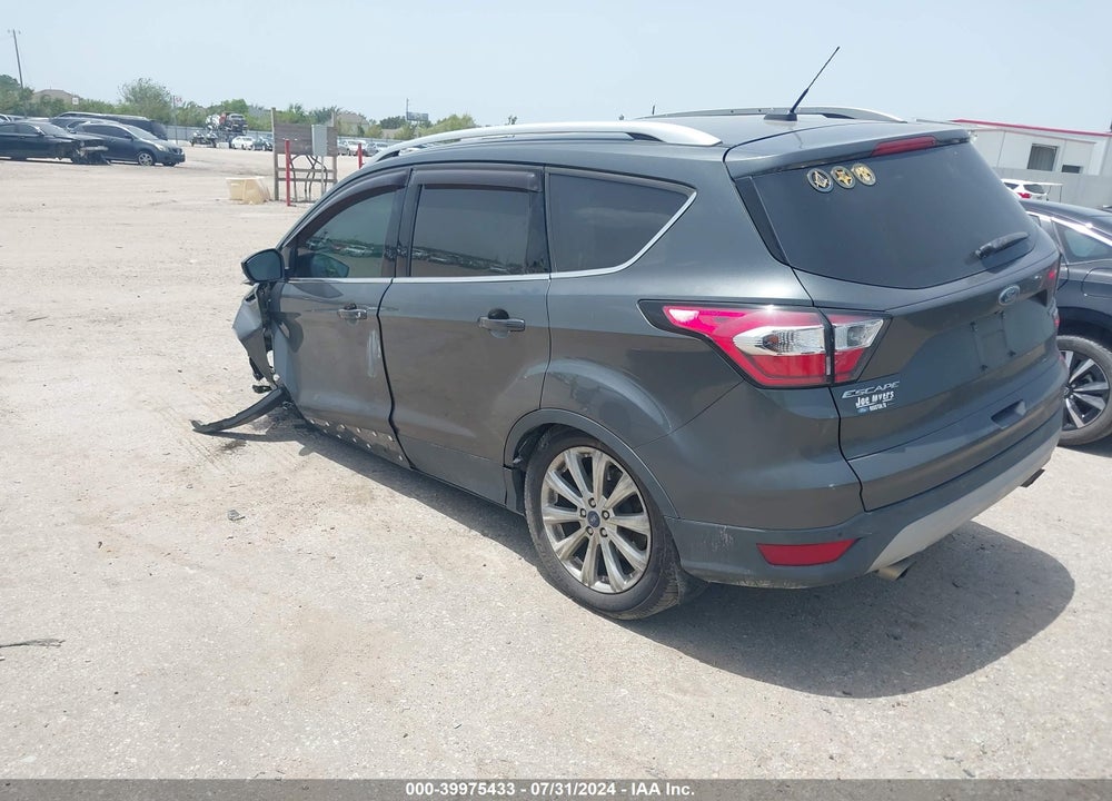 2017 FORD ESCAPE TITANIUM VIN: 1FMCU0JDXHUD27945