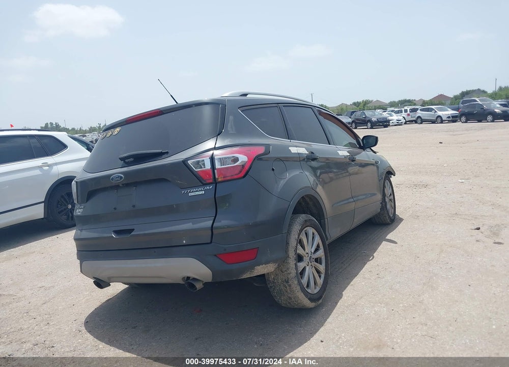 2017 FORD ESCAPE TITANIUM VIN: 1FMCU0JDXHUD27945