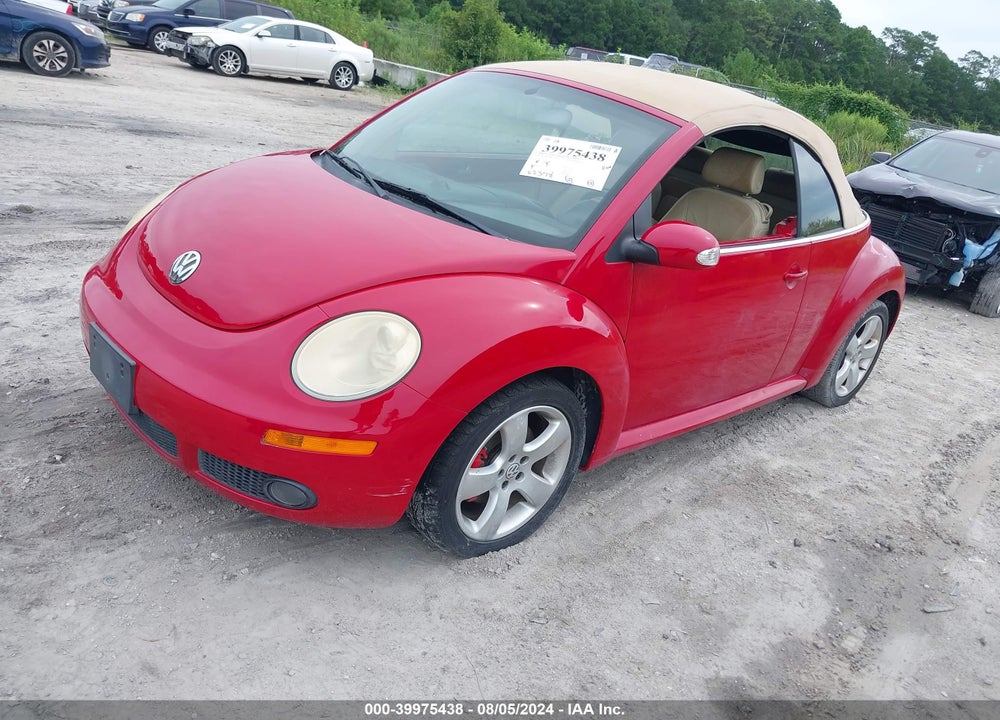 2006 VOLKSWAGEN NEW BEETLE 2.5 VIN: 3VWSF31Y96M301432