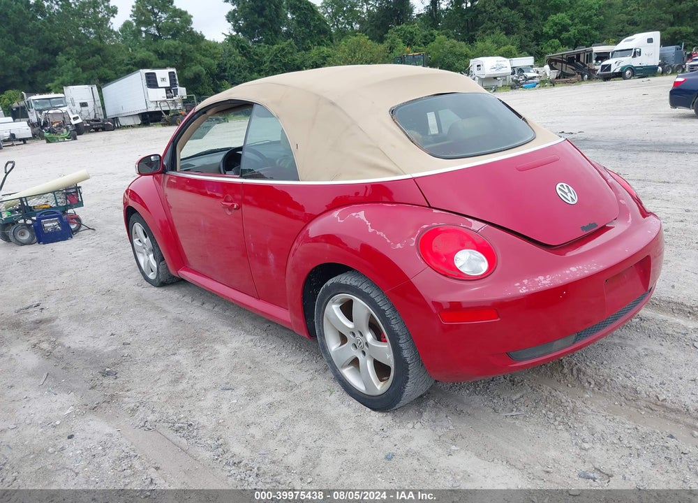 2006 VOLKSWAGEN NEW BEETLE 2.5 VIN: 3VWSF31Y96M301432