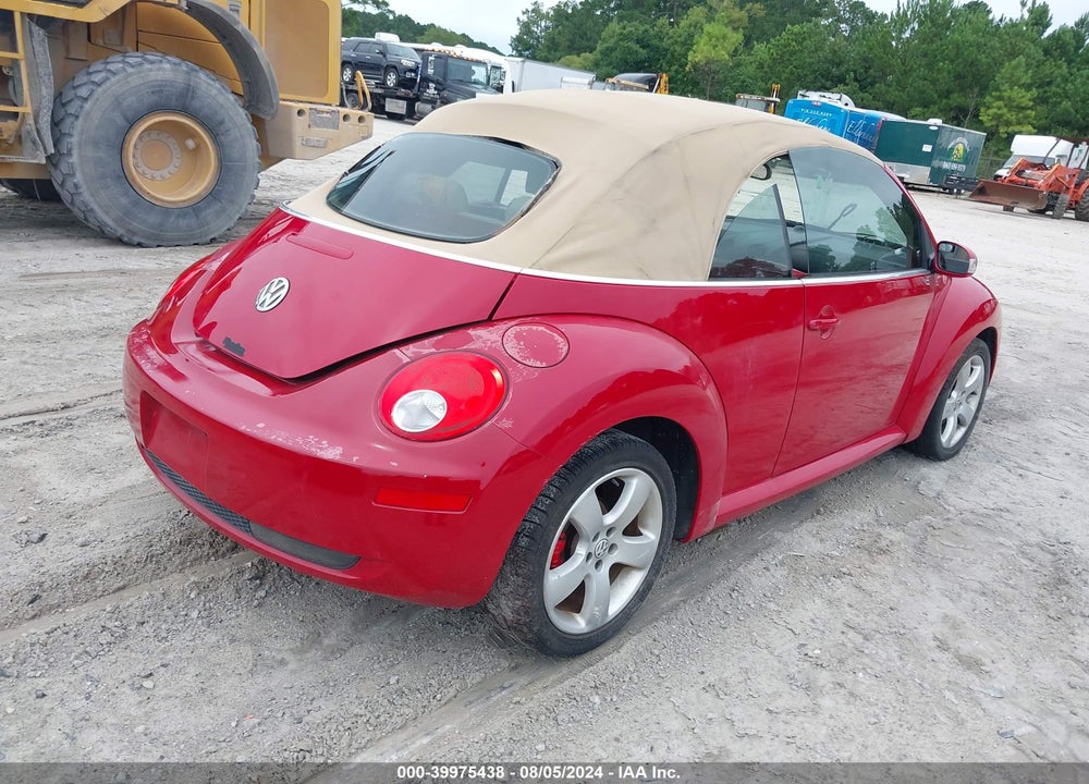 2006 VOLKSWAGEN NEW BEETLE 2.5 VIN: 3VWSF31Y96M301432