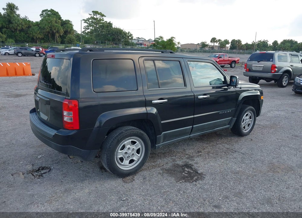 2011 JEEP PATRIOT SPORT VIN: 1J4NT1GA6BD178292