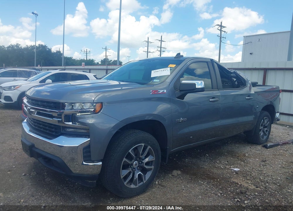 2021 CHEVROLET SILVERADO 1500 4WD SHORT BED LT VIN: 3GCUYDED0MG112537