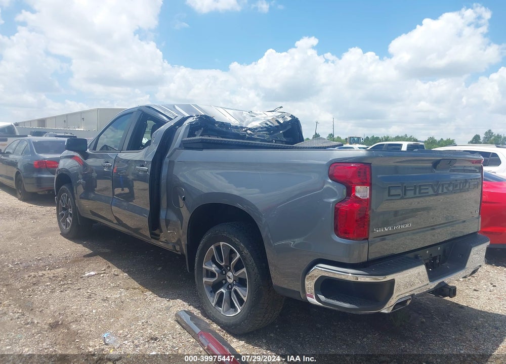 2021 CHEVROLET SILVERADO 1500 4WD SHORT BED LT VIN: 3GCUYDED0MG112537