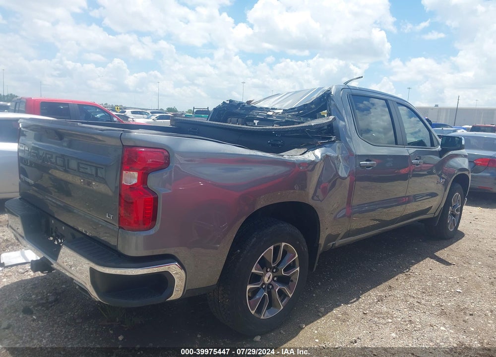 2021 CHEVROLET SILVERADO 1500 4WD SHORT BED LT VIN: 3GCUYDED0MG112537