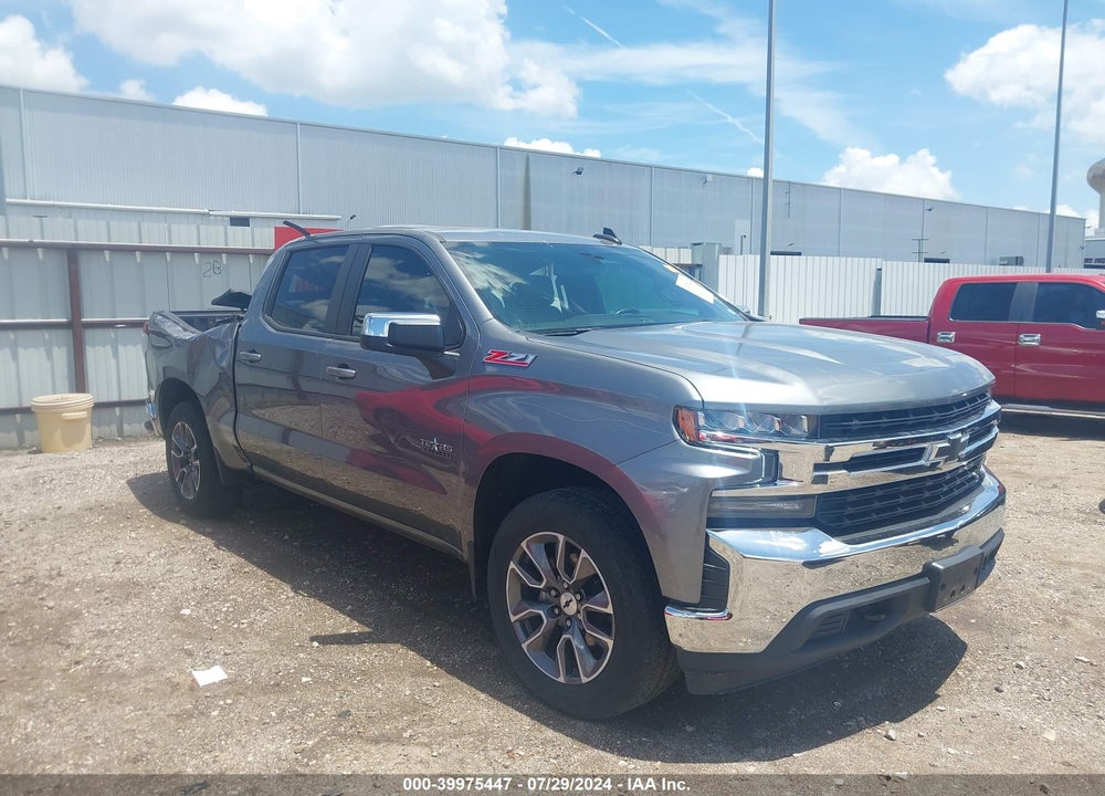 2021 CHEVROLET SILVERADO 1500 4WD SHORT BED LT VIN: 3GCUYDED0MG112537