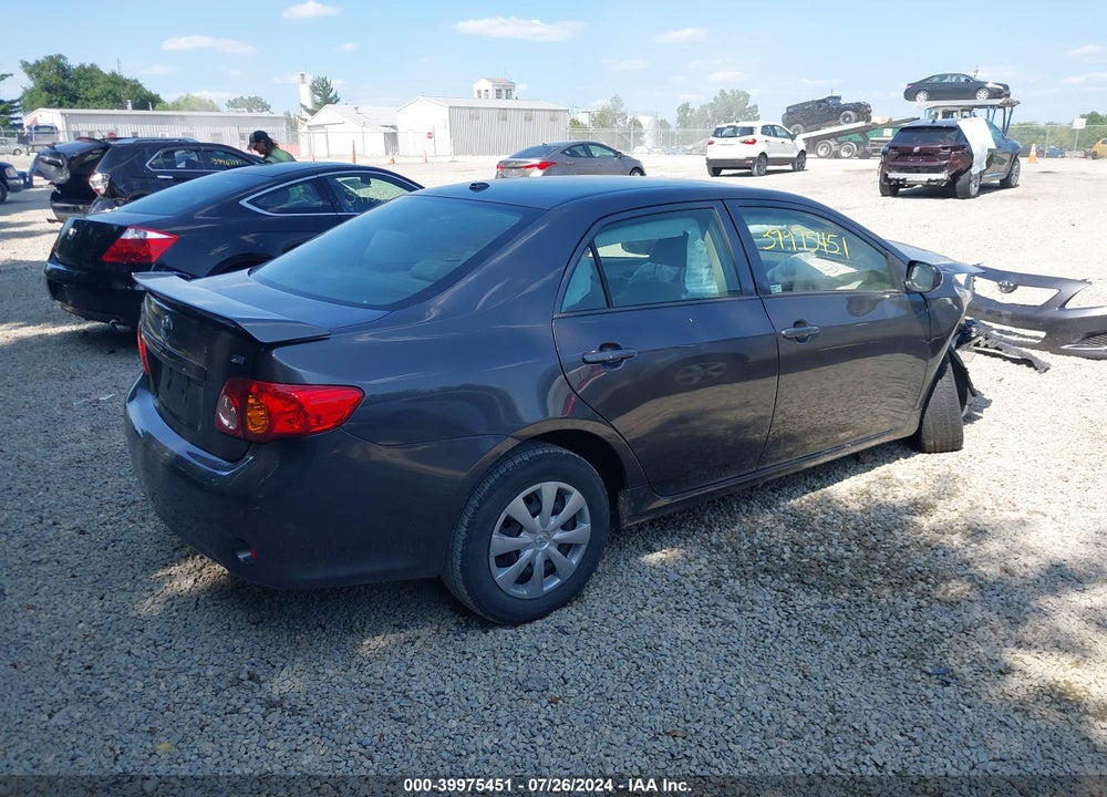 2009 TOYOTA COROLLA LE VIN: JTDBL40EX99049010