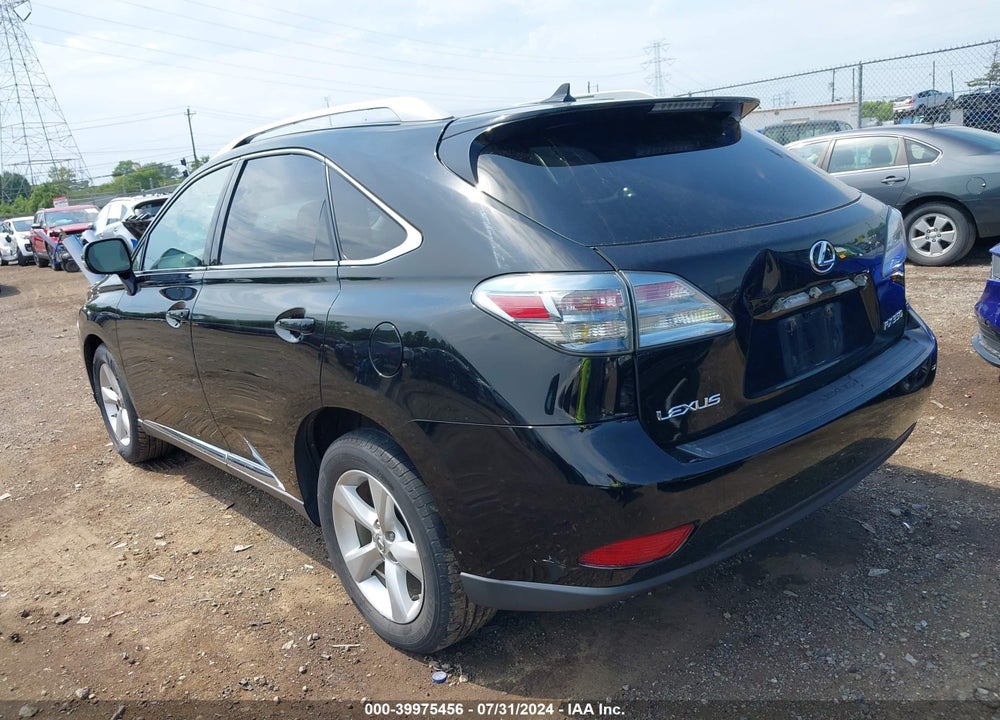 2010 LEXUS RX 350 VIN: 2T2BK1BA0AC064315