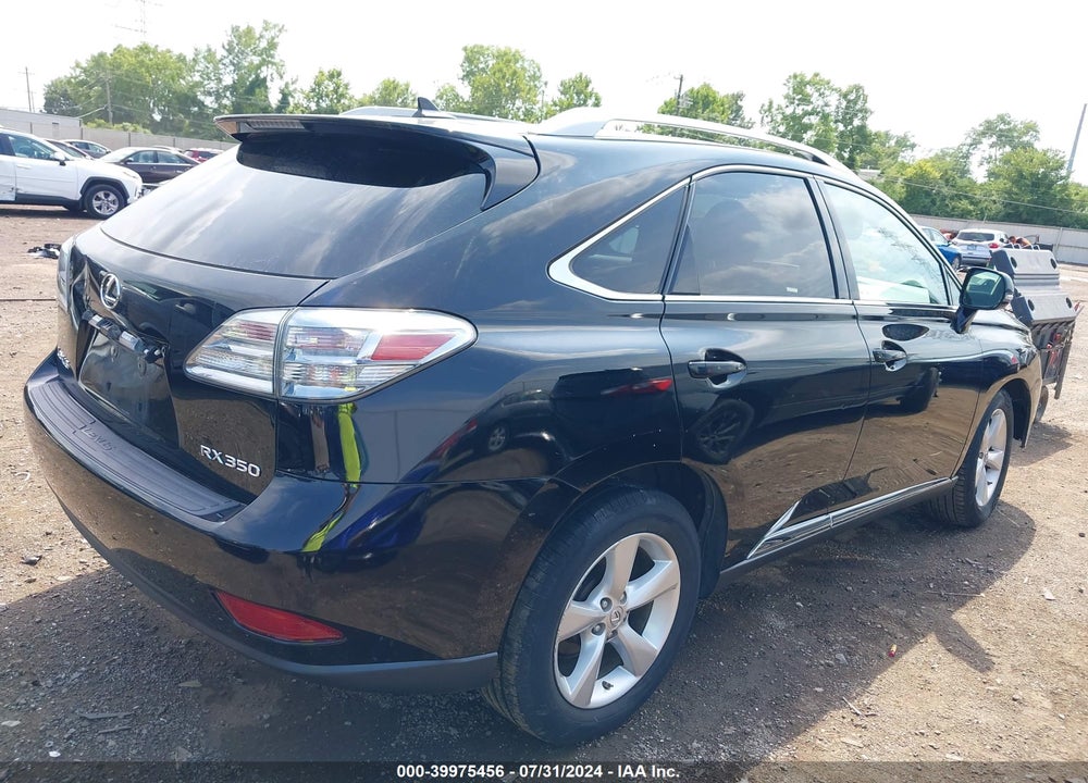 2010 LEXUS RX 350 VIN: 2T2BK1BA0AC064315