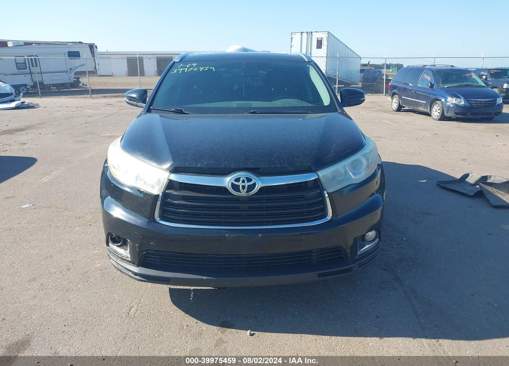 2015 TOYOTA HIGHLANDER LIMITED V6 VIN: 5TDDKRFH1FS081450