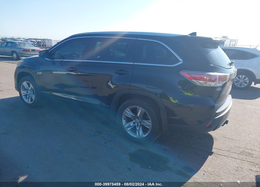 2015 TOYOTA HIGHLANDER LIMITED V6 VIN: 5TDDKRFH1FS081450