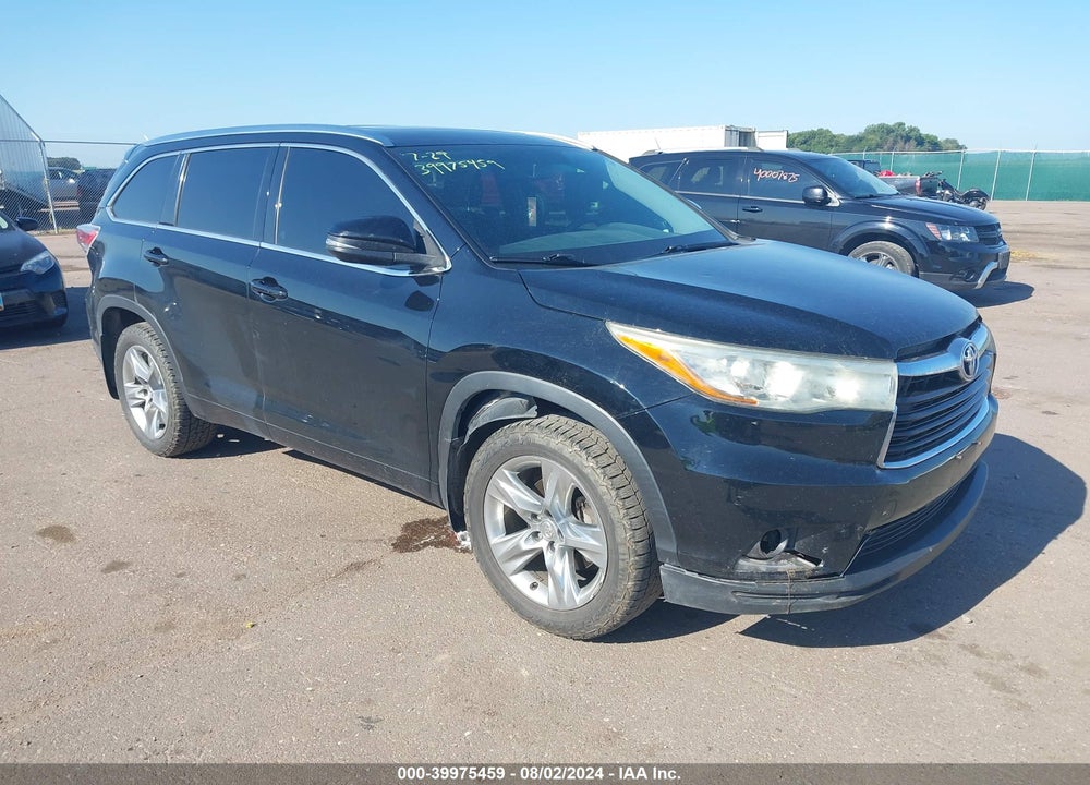 2015 TOYOTA HIGHLANDER LIMITED V6 VIN: 5TDDKRFH1FS081450