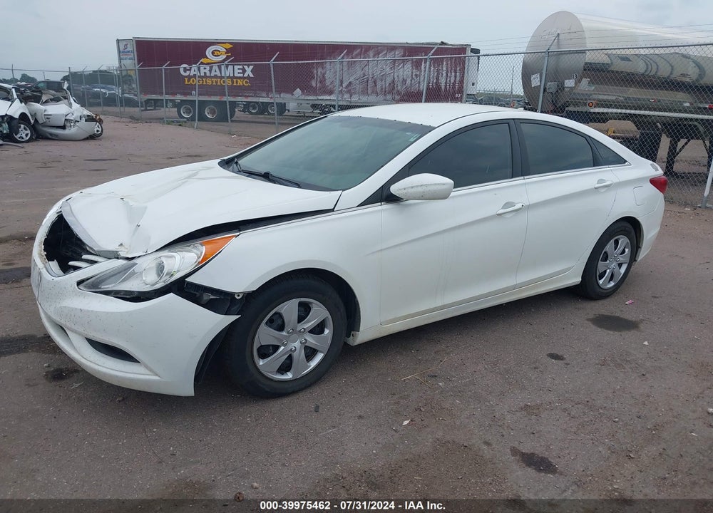 2013 HYUNDAI SONATA GLS VIN: 5NPEB4ACXDH574288