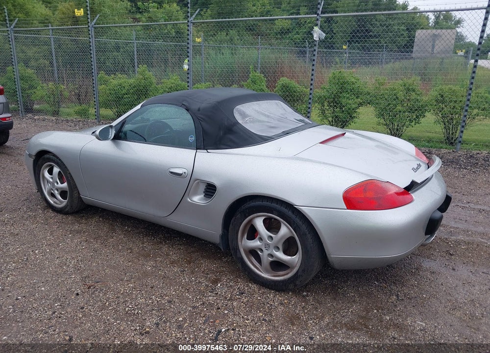 1998 PORSCHE BOXSTER VIN: WP0CA2980WS620679