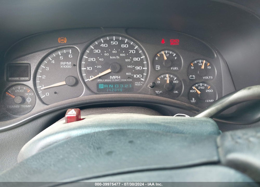 2001 CHEVROLET SILVERADO 2500HD LS VIN: 1GCHK23U71F203084
