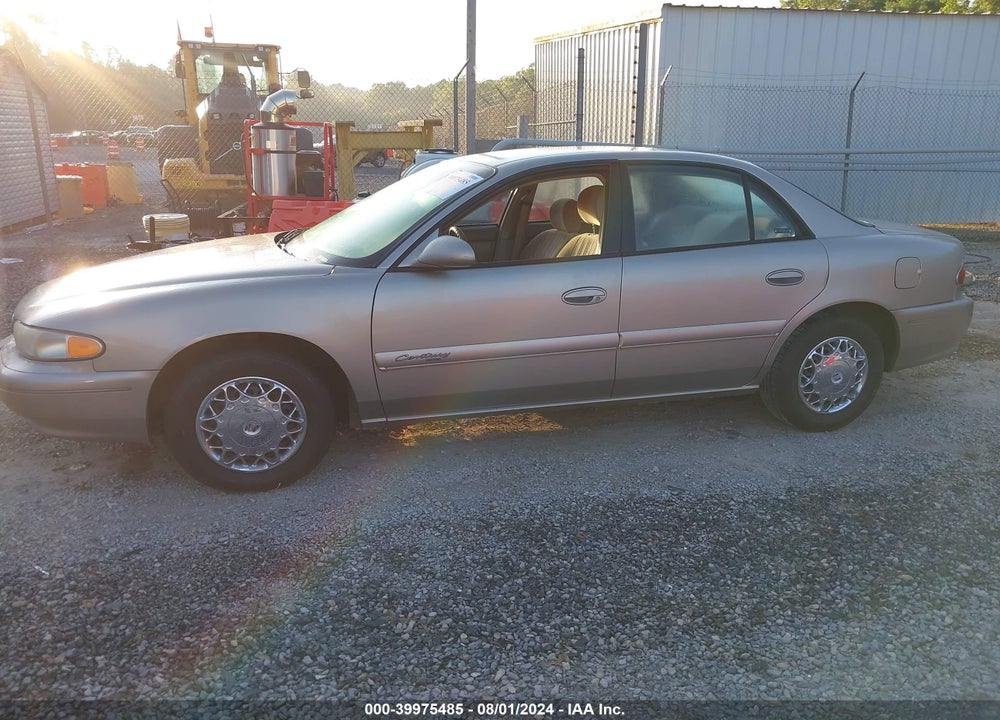 2002 BUICK CENTURY CUSTOM VIN: 2G4WS52J321185915
